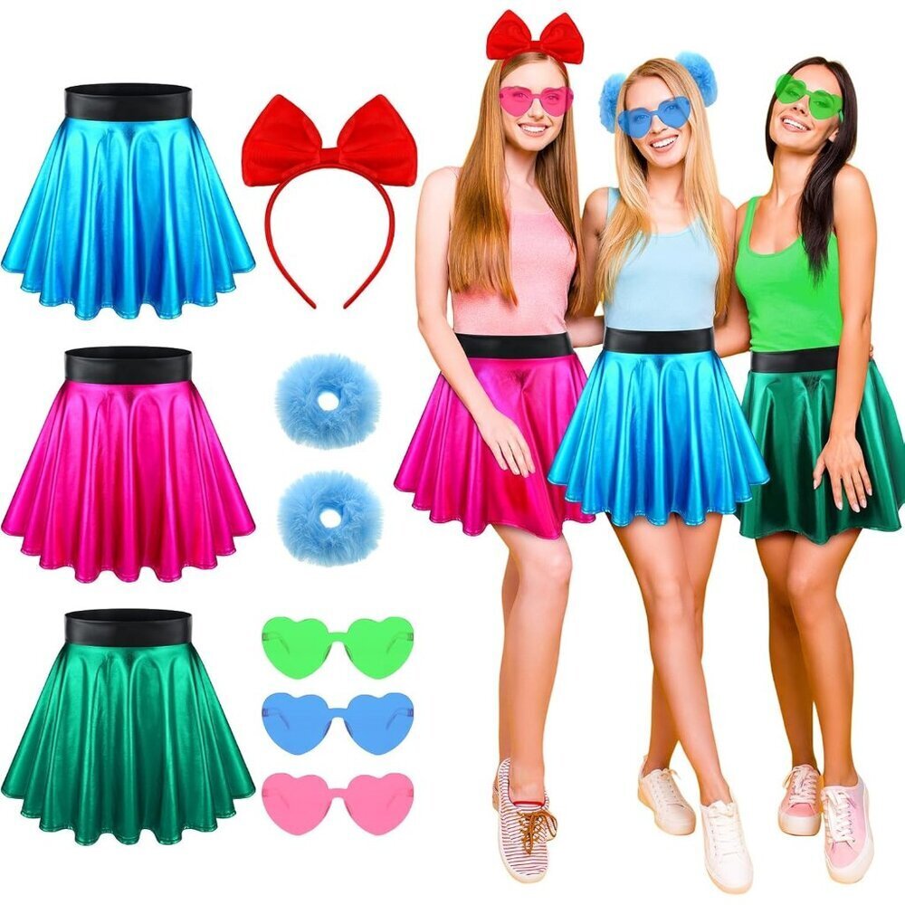 Anime Hero Costume Accessories Set Girls Halloween Cosplay Party